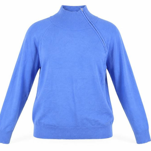 Dorothy Perkins Womens Blue  Knit Pullover Sweatshirt Size 20