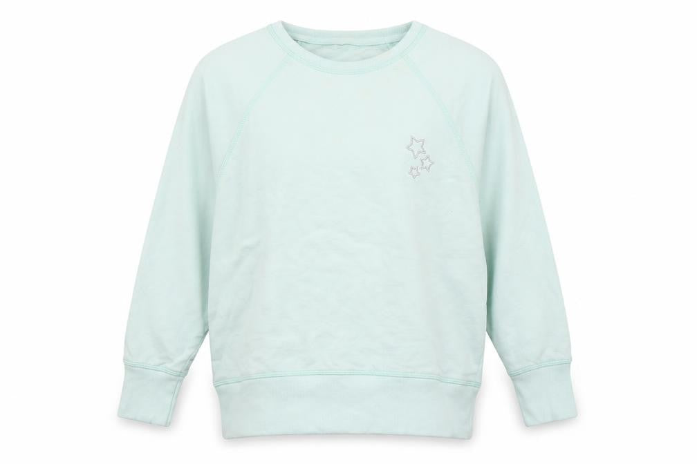 Front view of George women’s green jumper, size UK 8