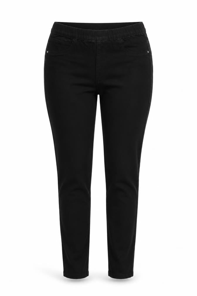 deniem co Womens Black   Jegging Trousers Size 10 L28 in