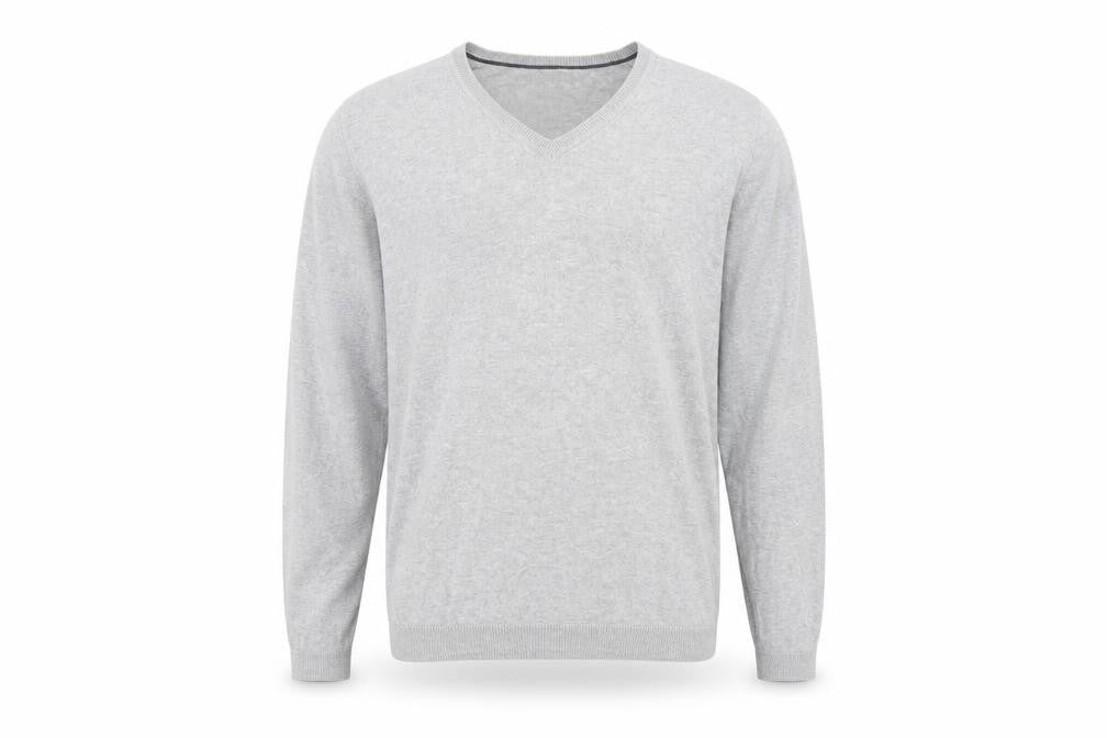 Front view of Gap men’s grey jumper, size L