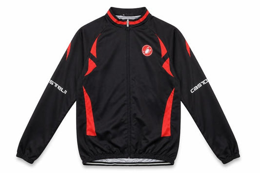 Front view of Preworn boys’ black jacket, size 13, years