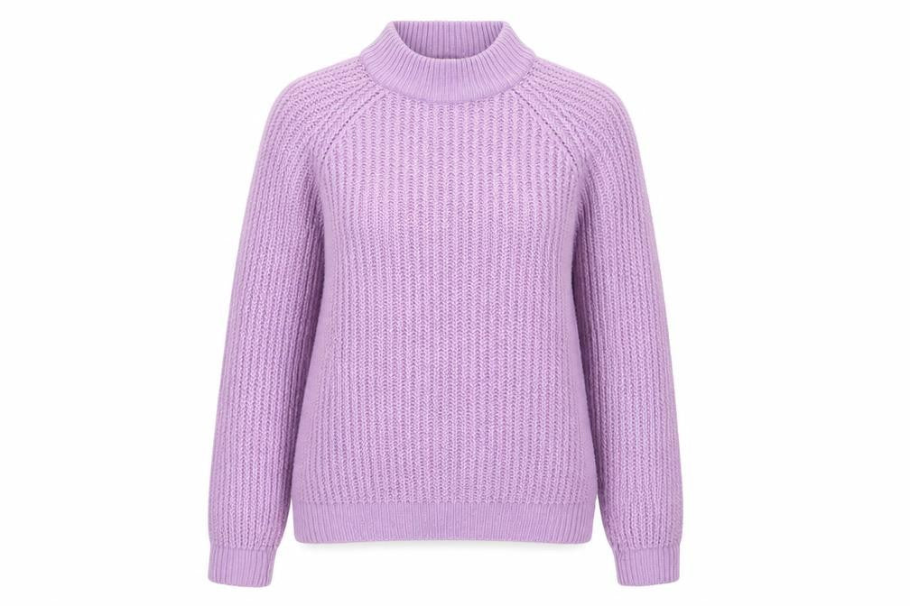 Vera Moda Womens Purple   Pullover Jumper Size S  - Chunk
