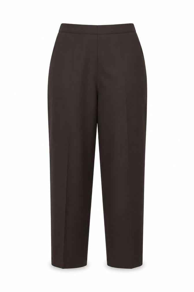 Preworn Womens Brown   Trousers  Size 18 L26 in