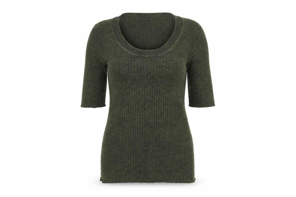 River Island Womens Green   Basic T-Shirt Size 14