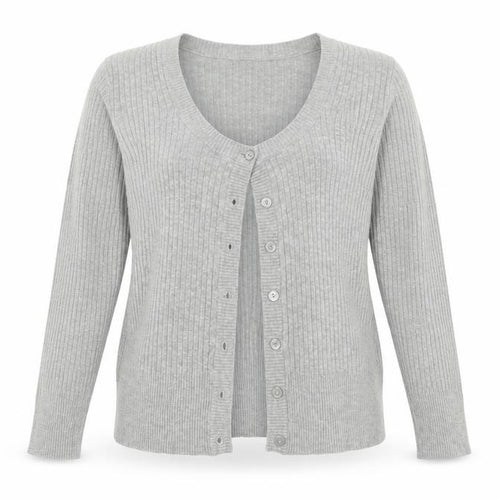 New Look Womens Grey   Cardigan Jumper Size 14