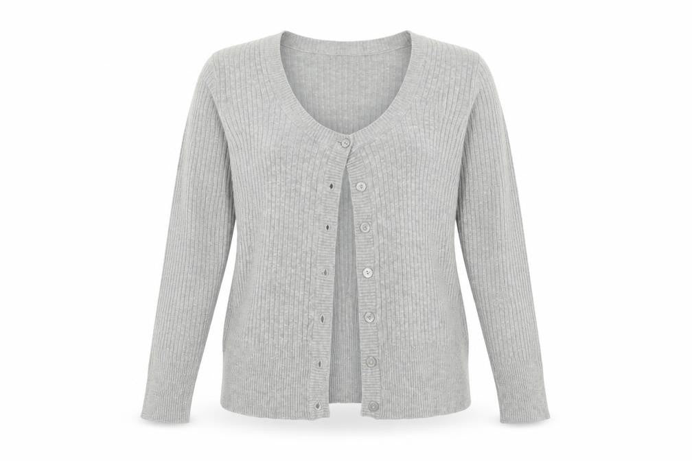 New Look Womens Grey   Cardigan Jumper Size 14