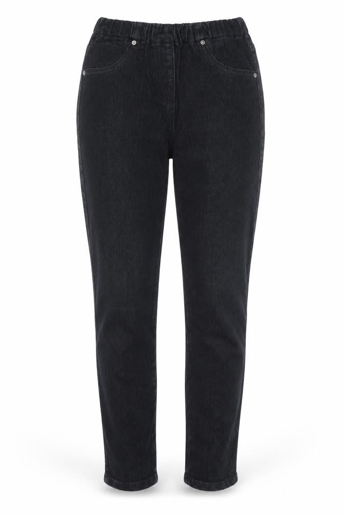 Front view of Next women’s blue denim jegging jeans, size UK 10, 29.5-inch leg