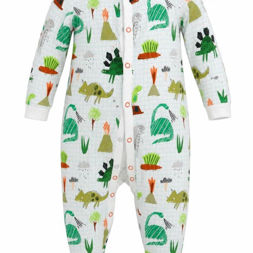 NEXT Boys White Animal Print  Coverall One-Piece One Size