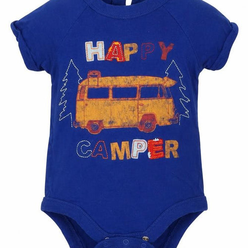 Gap Boys Blue   Pullover T-Shirt Size 6-9 Months  - Happy camper