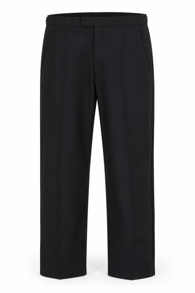 Preworn Mens Black   Trousers  Size 34 in L30 in