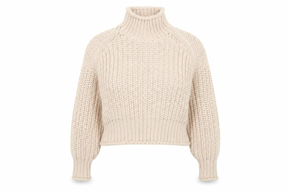 Front view of New Look women’s pink jumper, size S
