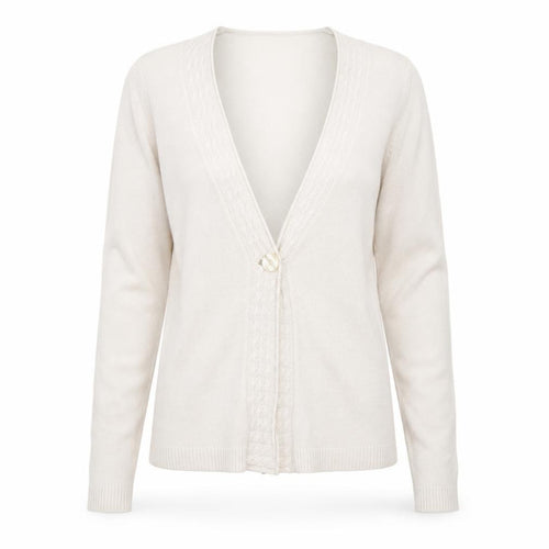 Damart Womens Beige   Cardigan Jumper Size 10