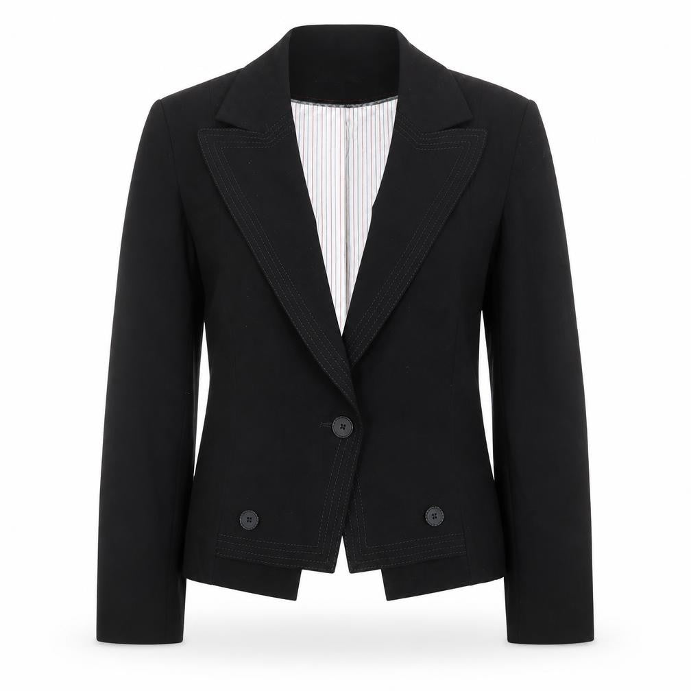 Next Womens Black   Jacket Suit Size 12