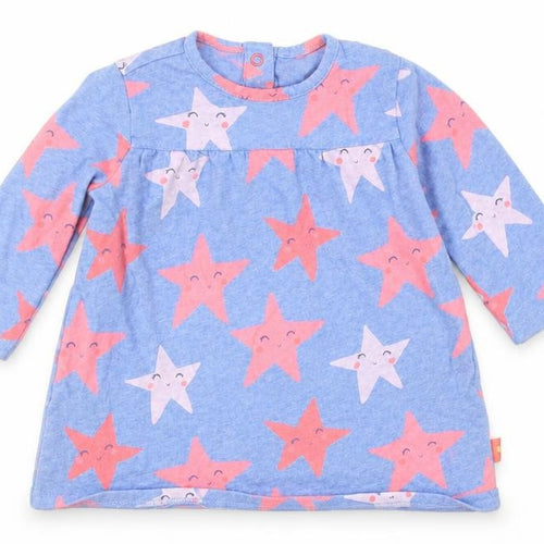 M&S Girls Blue   Fit & Flare  Size 3-6 Months