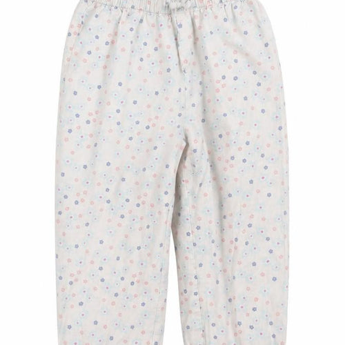 John Lewis Girls White Floral   Pyjama Pants Size 12-18 Months