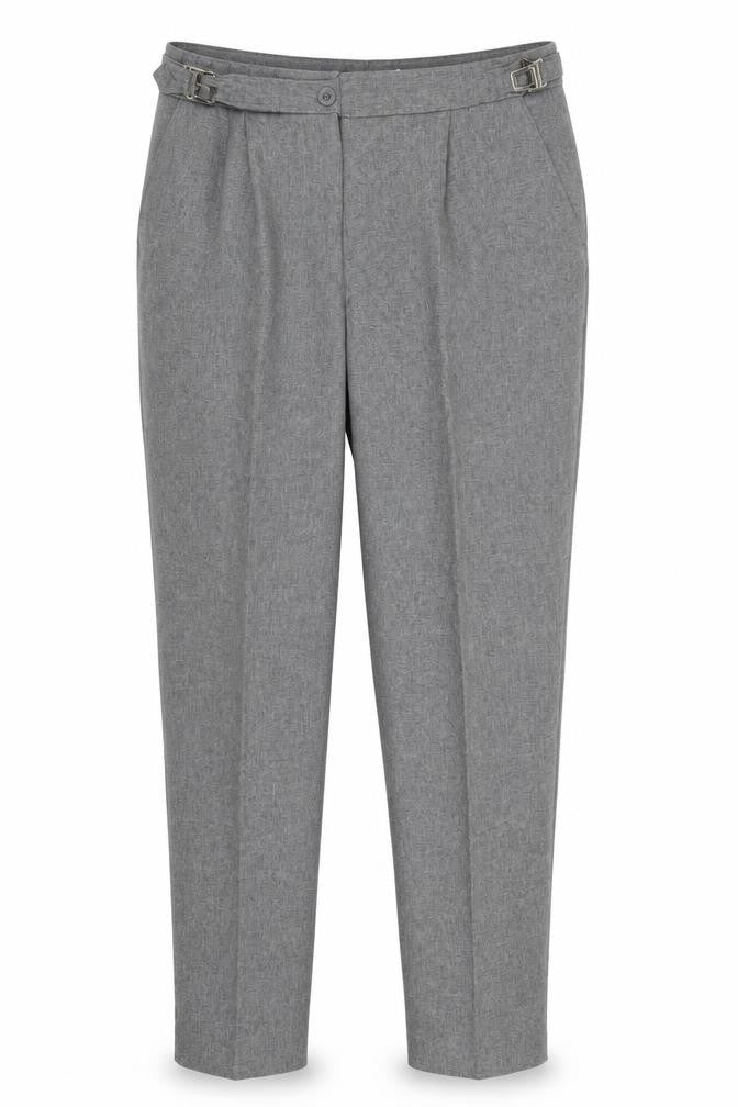 Damart Womens Grey   Carrot Trousers Size 34 in L26 in