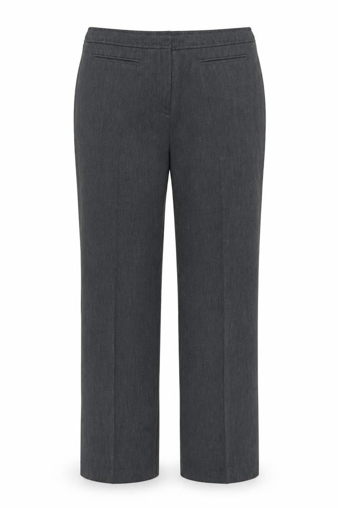 Front view of Very women’s grey trousers, size UK 14, 29-inch leg