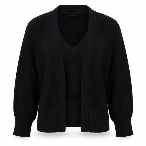 Betty Jackson Black Womens Beige   Cardigan Jumper Size 10