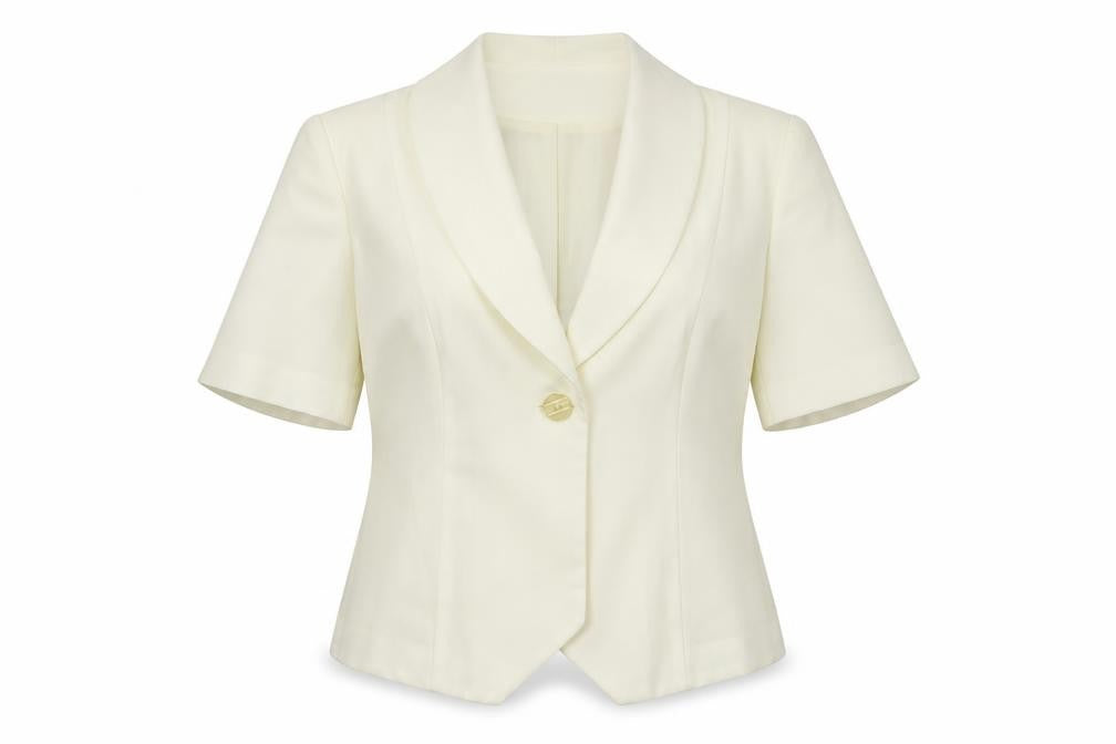 Special Collection Womens Beige   Jacket Blazer Size 12