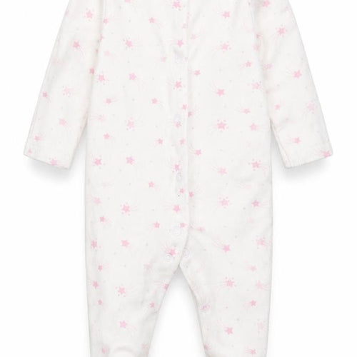 Matalan Girls White   Babygrow One-Piece Size 3-6 Months