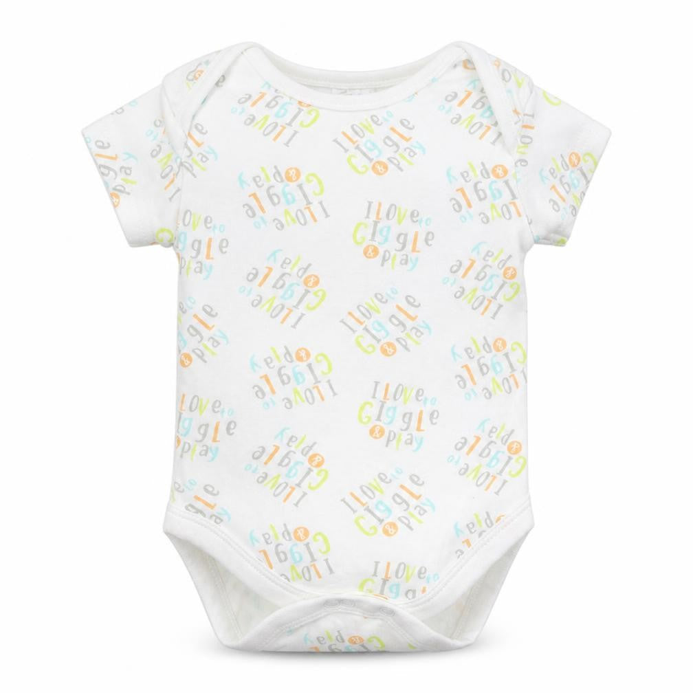 B&M Baby White   Babygrow One-Piece Size 3-6 Months