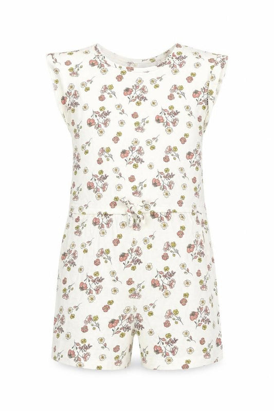 Primark  Girls White Floral  Jumpsuit One-Piece Size 2-3 Years