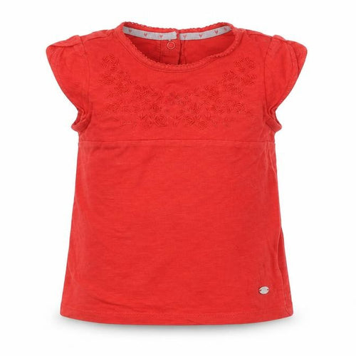 Mothercare Girls Red   Basic T-Shirt Size 2-3 Years
