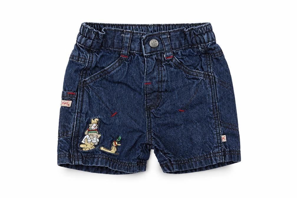 Mothercare Boys Blue   Cropped Jeans Size 0-3 Months