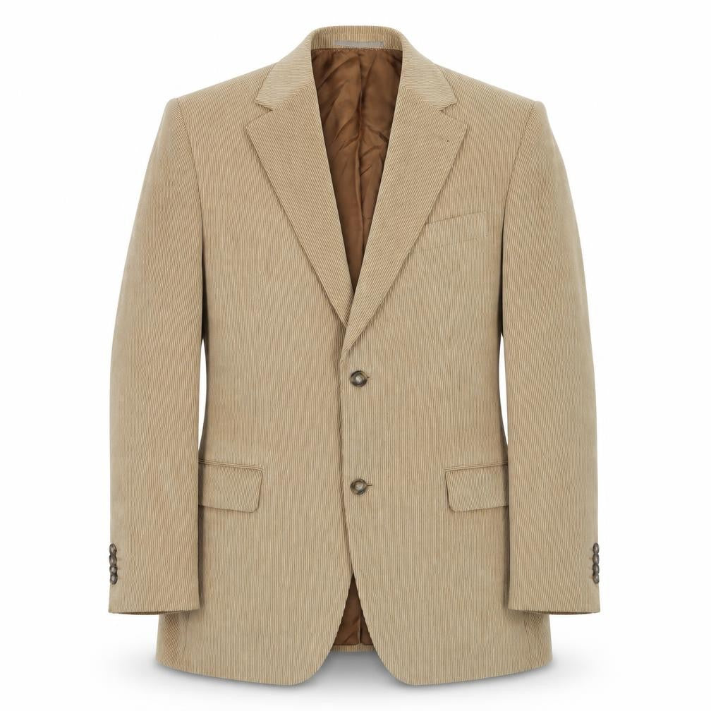 Front view of Carl Gross men’s brown jacket suit jacket, size 40