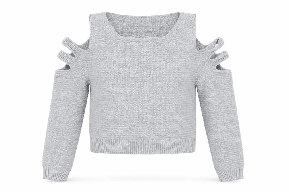 Select Womens Grey   Pullover Jumper Size 6