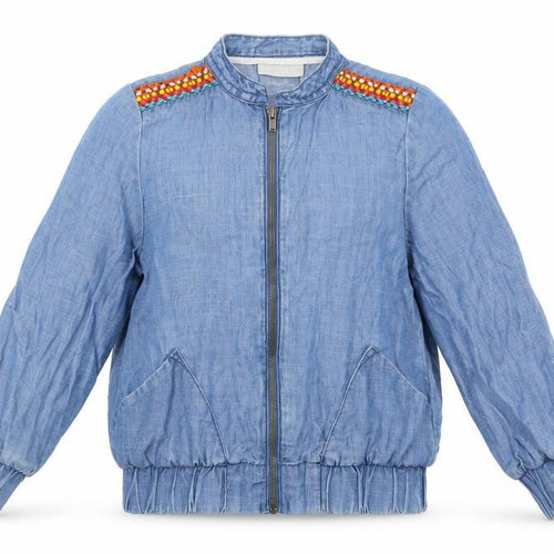 i love girls wear  Girls Blue   Basic Jacket Jacket Size 3 Years