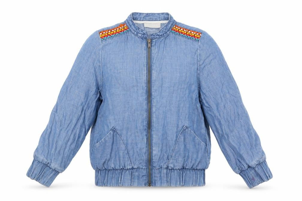 i love girls wear  Girls Blue   Basic Jacket Jacket Size 3 Years