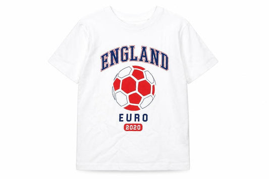 Front view of Primark boys’ white basic t-shirt, size 5, years