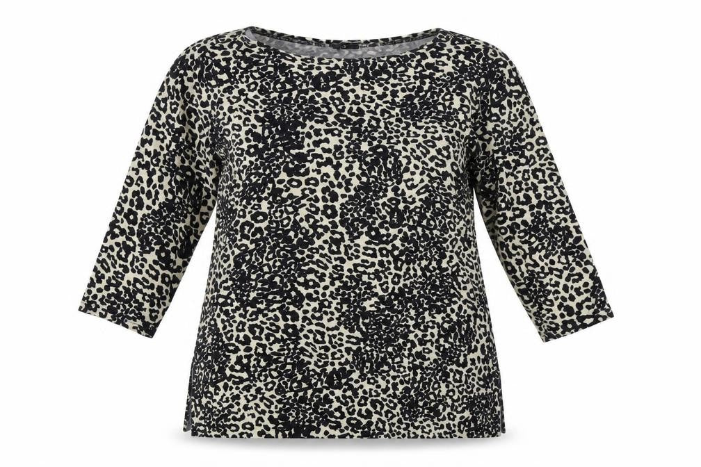 Debenhams Womens Beige Animal Print  Pullover Sweatshirt Size 18