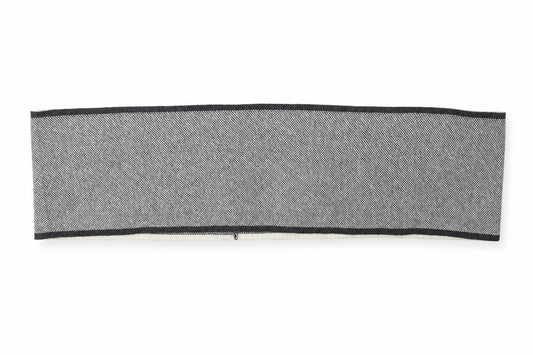 Front view of River Island unisex black knit shawl/wrap