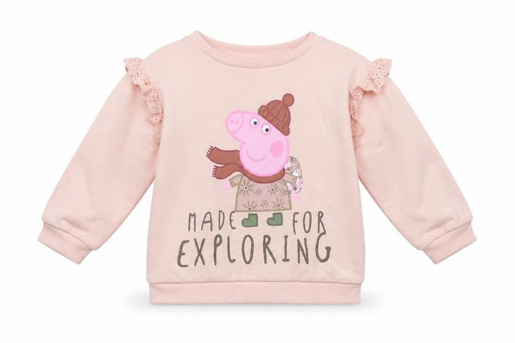 George Baby Pink   Pullover Jumper Size 12-18 Months  - Peppa Pig