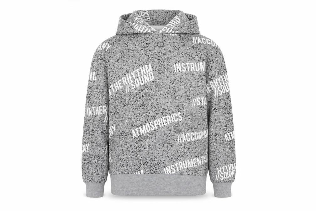 LMTD Boys Grey Spotted  Pullover Hoodie Size 11-12 Years  - In The Rhythm