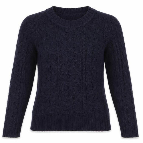 Originals Knitwear Womens Blue   Pullover Jumper Size S  - Cable knit