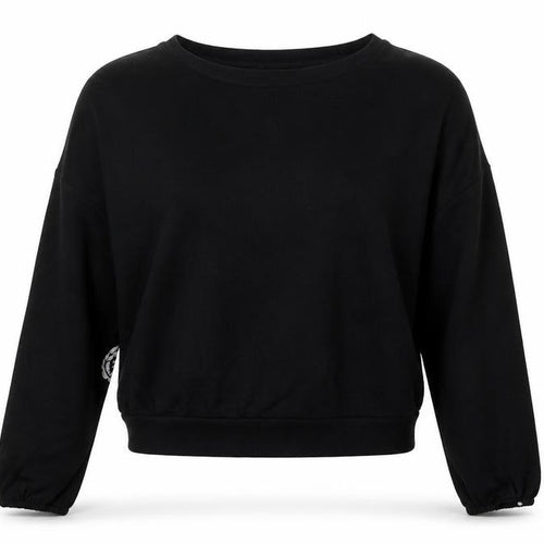 New Look Girls Black Floral  Pullover Jumper Size 14-15 Years