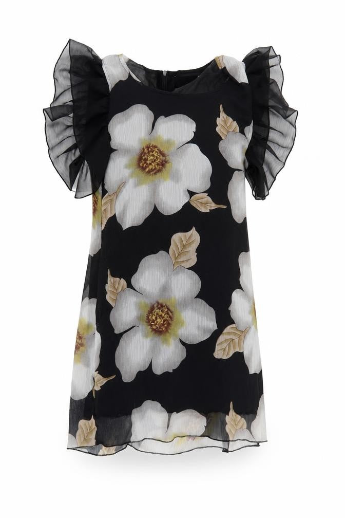 Front view of Jasmine women’s multicoloured floral mini, size S
