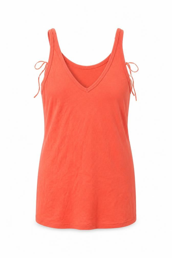 Ethel Austin Womens Orange   Basic Tank Size 18