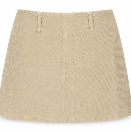 Denim Co Womens Beige  Corduroy Mini Skirt Size 10