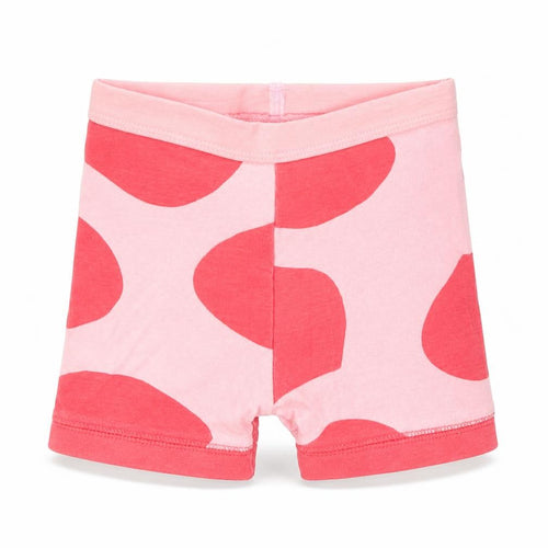 Mothercare Girls Pink Polka Dot  Cropped Leggings Size 3-6 Months
