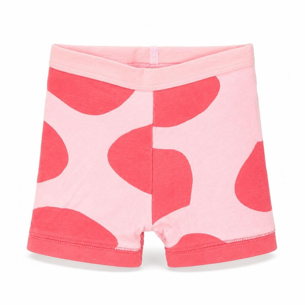 Mothercare Girls Pink Polka Dot  Cropped Leggings Size 3-6 Months