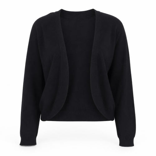 Klass Womens Black  Knit Cardigan Jumper Size L