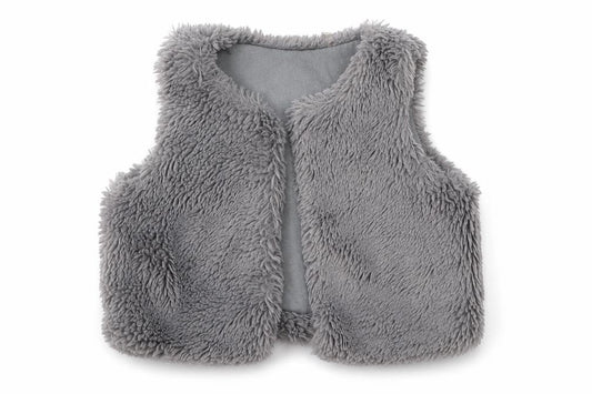 Front view of Marks & Spencer girls’ grey jacket, size 9-12, months