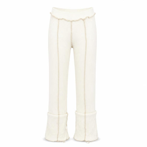 I SAW IT FIRST Womens Ivory   Trousers  Size M L31 in