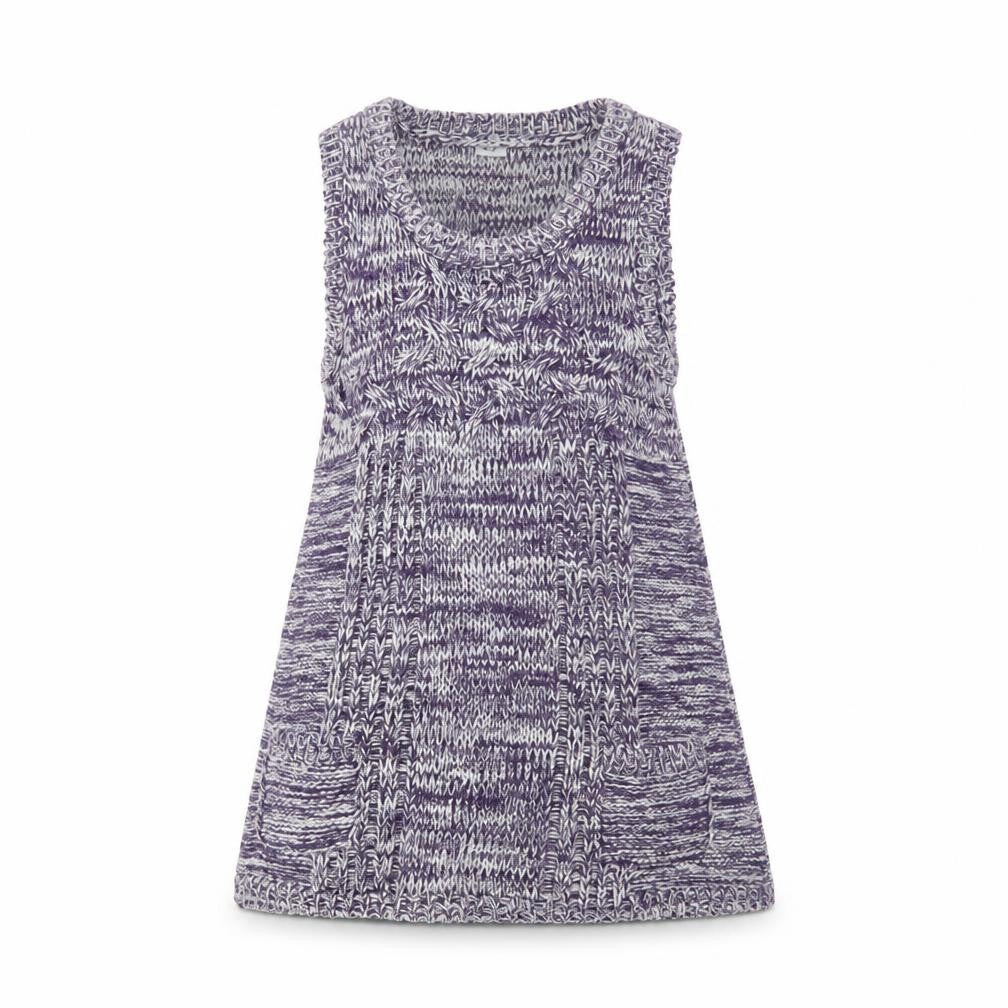 Preworn Womens Purple   Vest Jumper Size XS