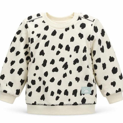Primark Baby Ivory Animal Print Jersey Pullover Jumper Size 12-18 Months