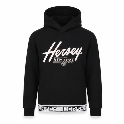 Beck & Hersey Girls Black   Pullover Hoodie Size 10-11 Years